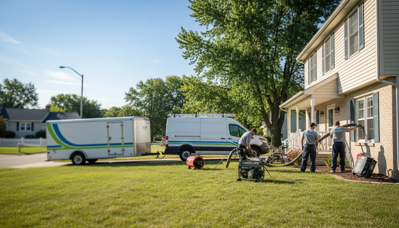 Flooded Basement Restoration And Cleanup With Repair in Milligan, NE near me